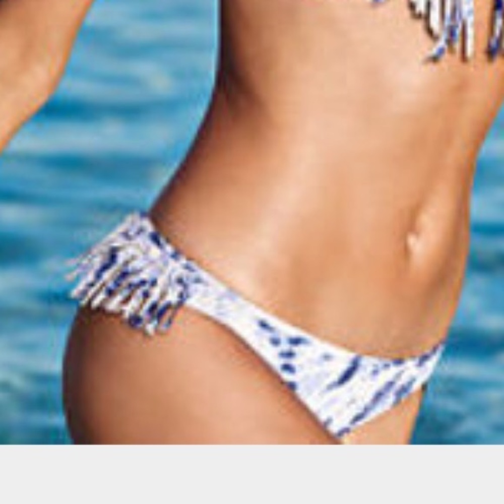 Victorias Secret • Tie Dye Fringe The Midi Bikini